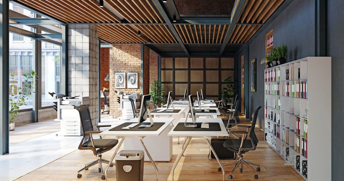 Bürotische in Weiß