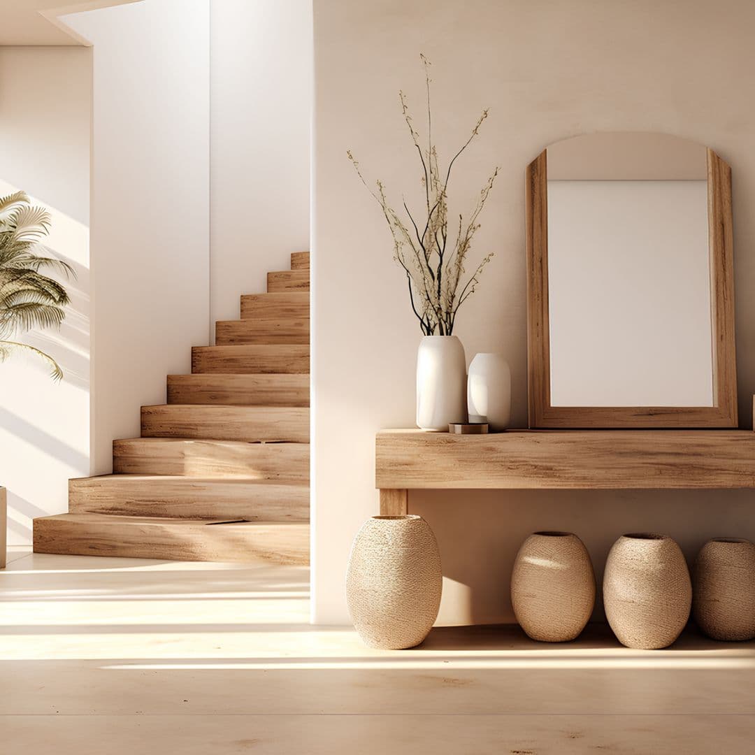 Eingangsbereich im Minimalistic Stil